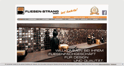 Desktop Screenshot of fliesen-strang.com